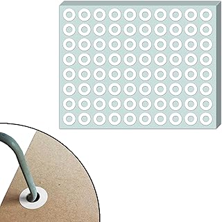 1200 Pieces - Hole Punch Reinforcement Stickers, Paper Hole Reinforcers, Ring Binder Protector - White