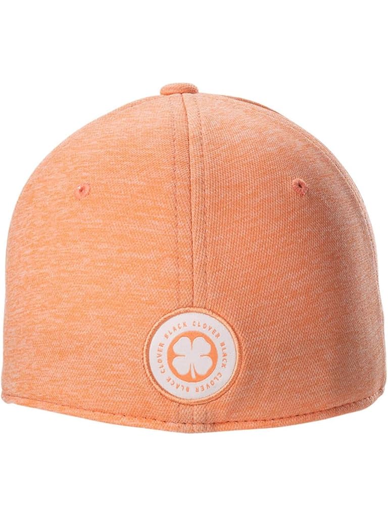 Orange Black Clover Lucky Heather Mandarin Hat