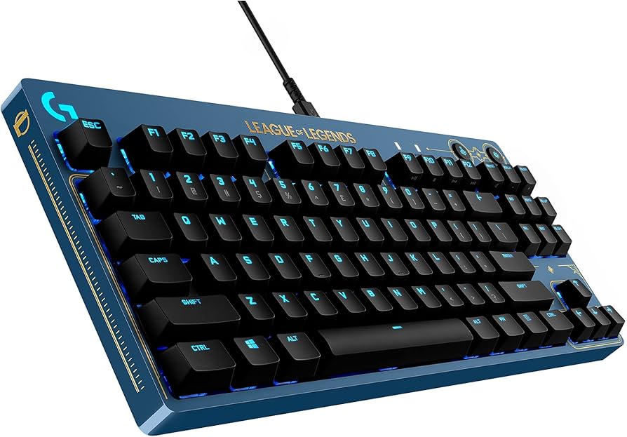 Logitech G PRO Wired Gaming RGB Mechanical Keyboard KDA edition ...