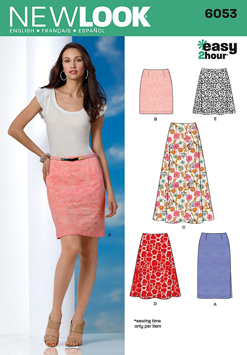 Pencil skirt sewing pattern