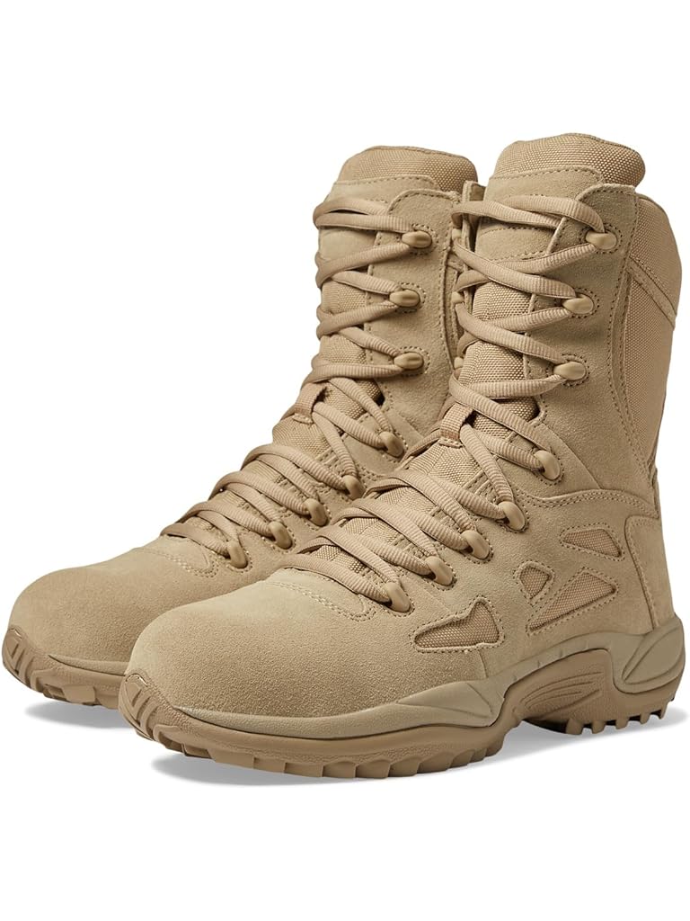 Tan Reebok Work Rapid Response RB 8" CT