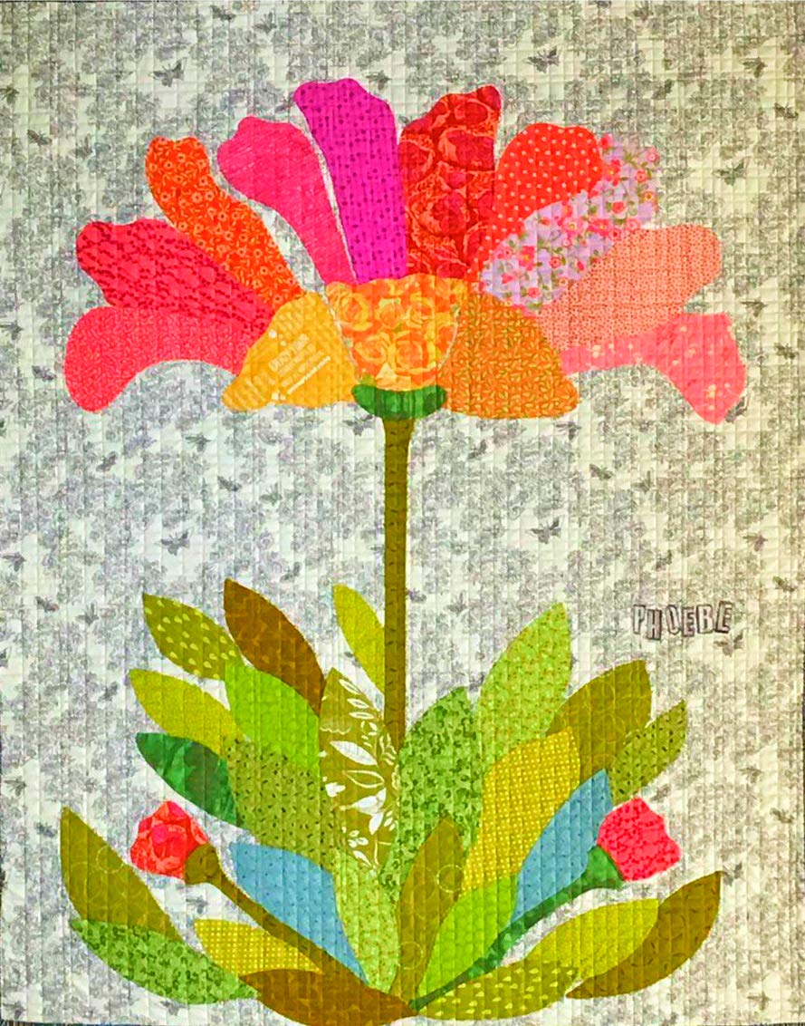 Applique flowers patterns