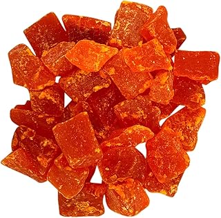 Needzo Fresh Diced Dried Papaya Chunks, Packaged Healthy Snacks for Adults and Kids, 3 Bags, 8 Ounces Each