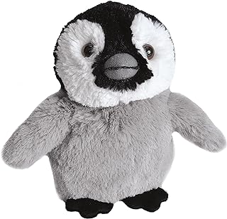 Wild Republic Penguin Plush, Stuffed Animal, Plush Toy, Gifts for Kids, Hug’Ems 7"