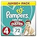 Pampers Baby-Dry Pants Size 4 Nappy Pants