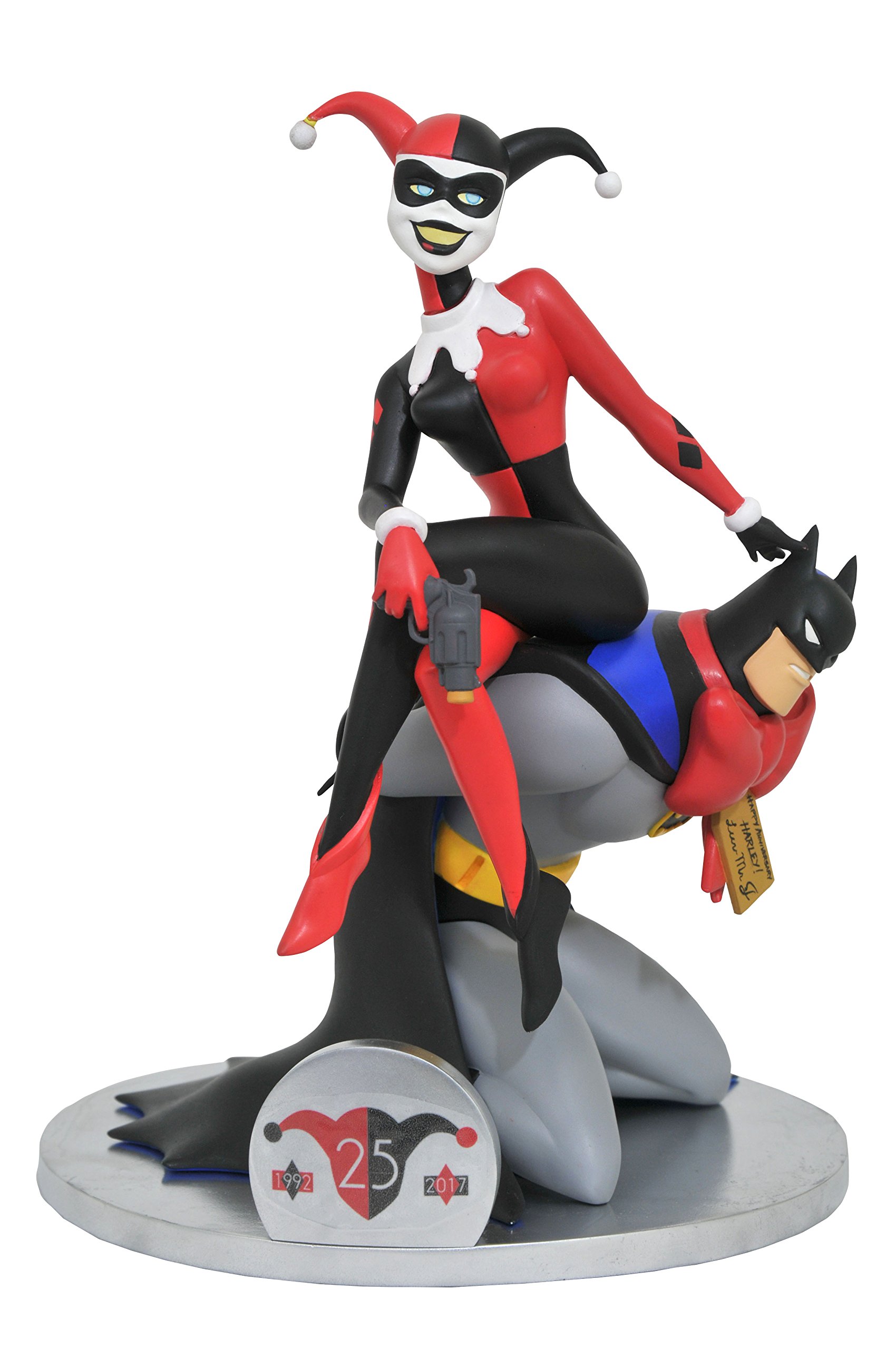 : DIAMOND SELECT TOYS DC Gallery: Batman The Animated Series: Harley  Quinn Deluxe 25th Anniversary PVC Figure : Toys & Games