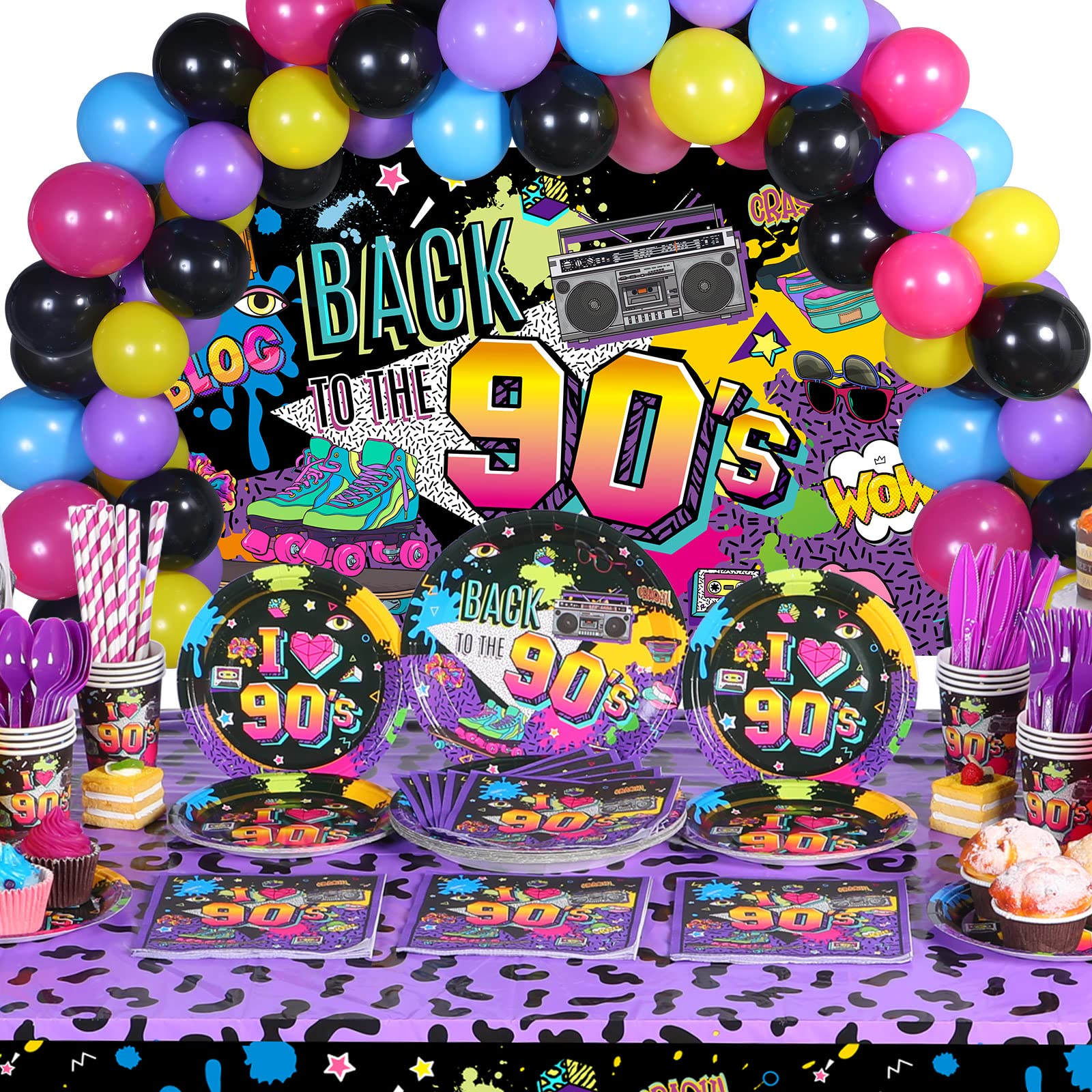 Throw an unforgettable 90s party decorations - Tips and ideas