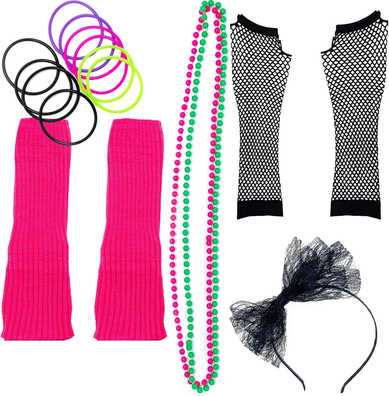 Zilo Novelties 80s Accessories for Ladies