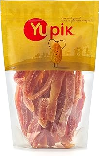 Yupik Dried Papaya Spears, 2.2 lb, Gluten-Free, Vegan, Kosher, Sweetened Tropical Dried Fruits, Long Strips, No Added Sulp...