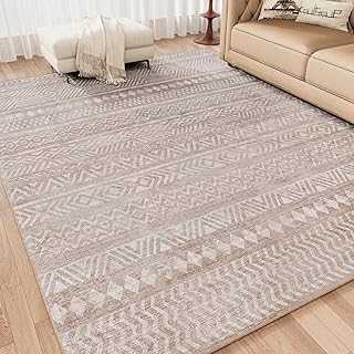 Area Rugs for Living Room 8x10 Boho Area Rug Carpet Machine Washable Area Rugs for Bedrooms Tapis Living Room Rug Nursery ...