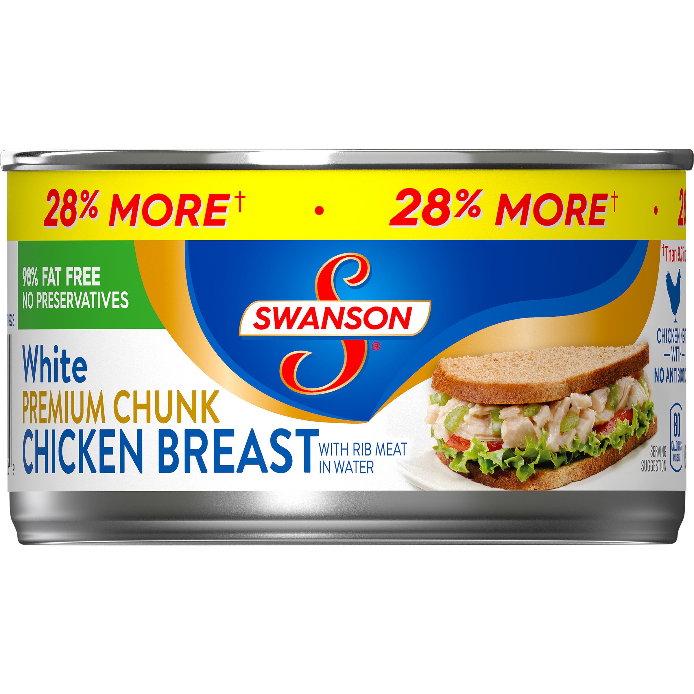 Swanson White Premium Chunk Canned Chicken Breast in Water