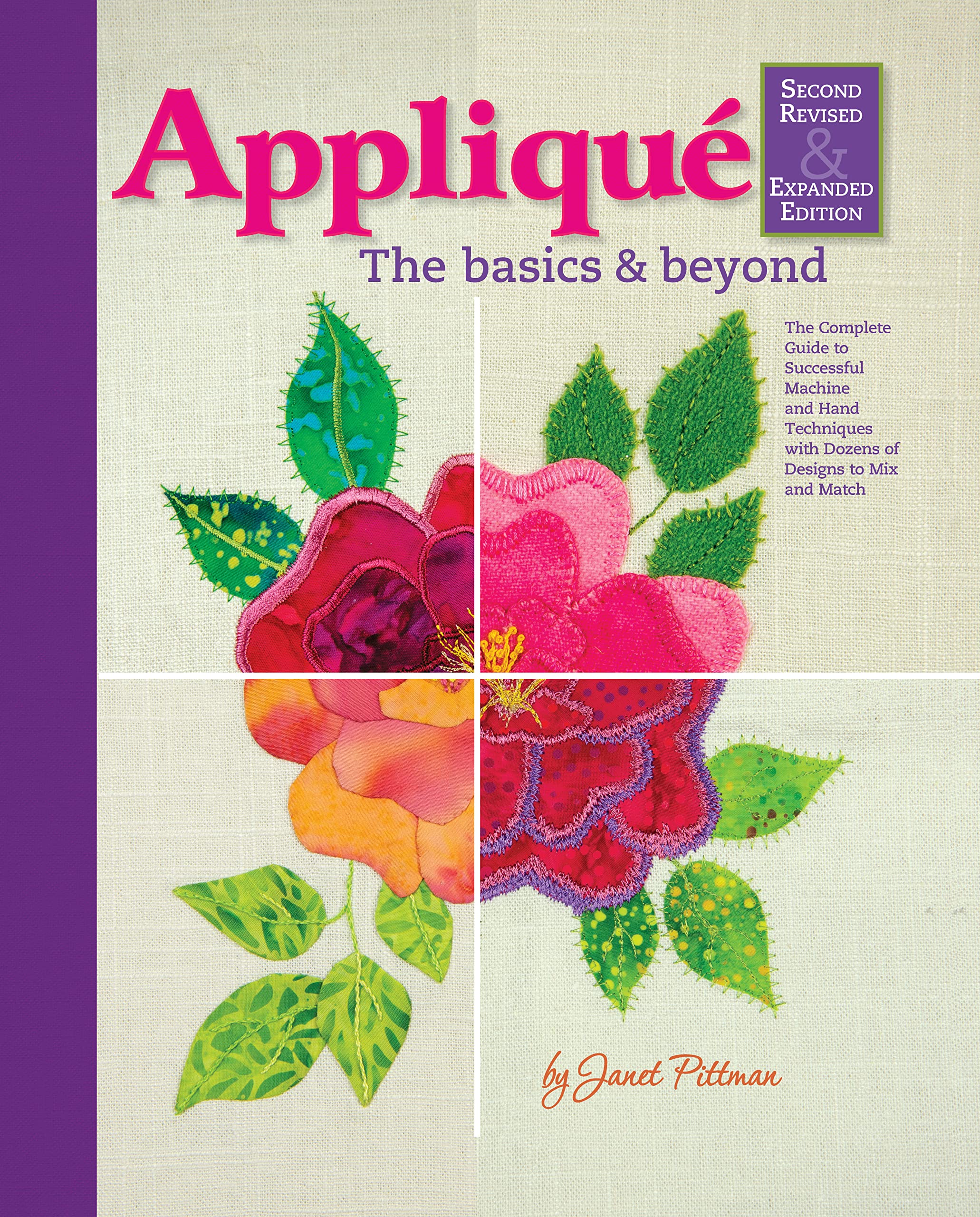 Applique flowers patterns