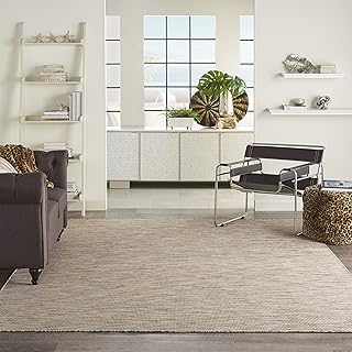 Nourison Positano Indoor/Outdoor Beige 10' x 14' Area Rug, Easy Cleaning, Non Shedding, Bed Room, Living Room, Dining Roo...