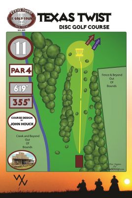 Trey Texas Ranch, Texas Twist, Hole 11 Short tee pad