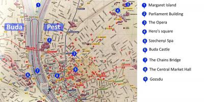 Castle hill budapest map