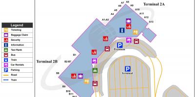 Budapest map airport