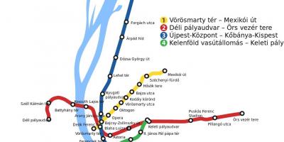 Map of budapest keleti