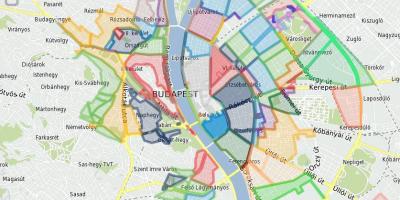 Parking zones budapest map