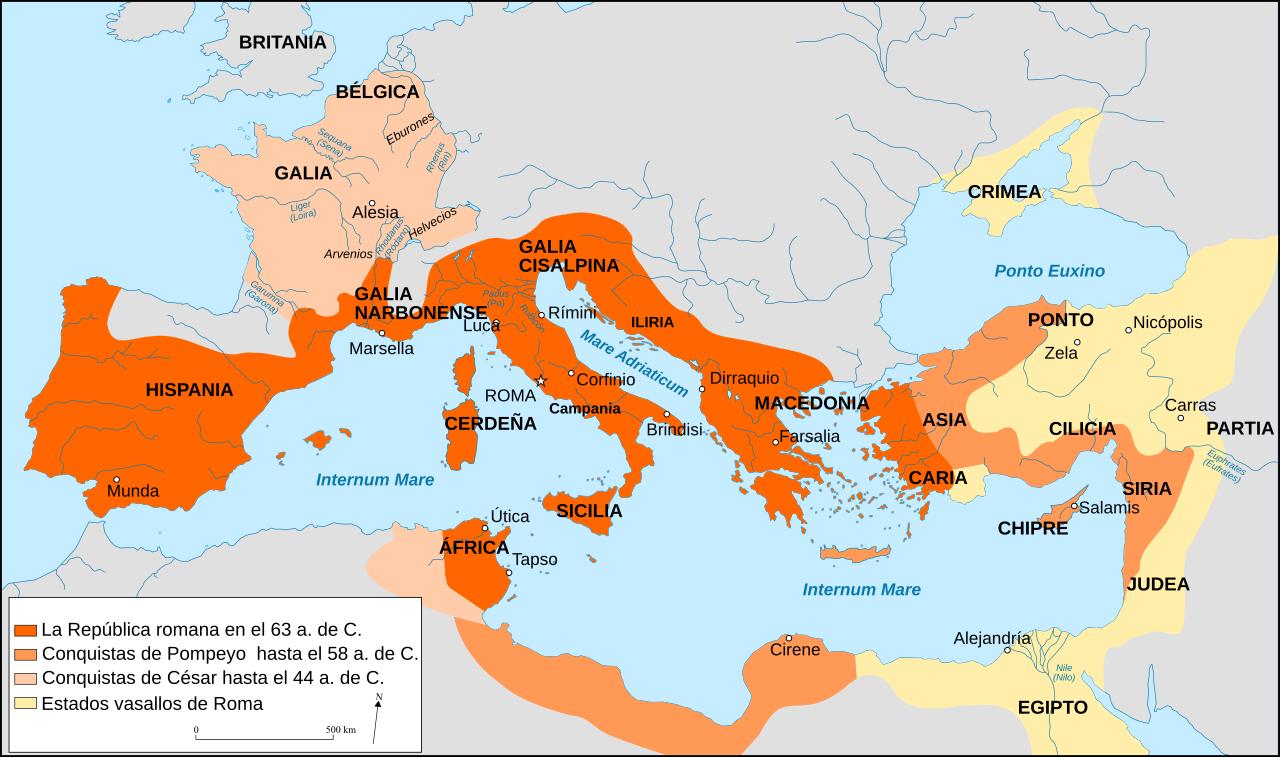 Ancient Rome map - Ancient Rome map labeled (Lazio - Italy)