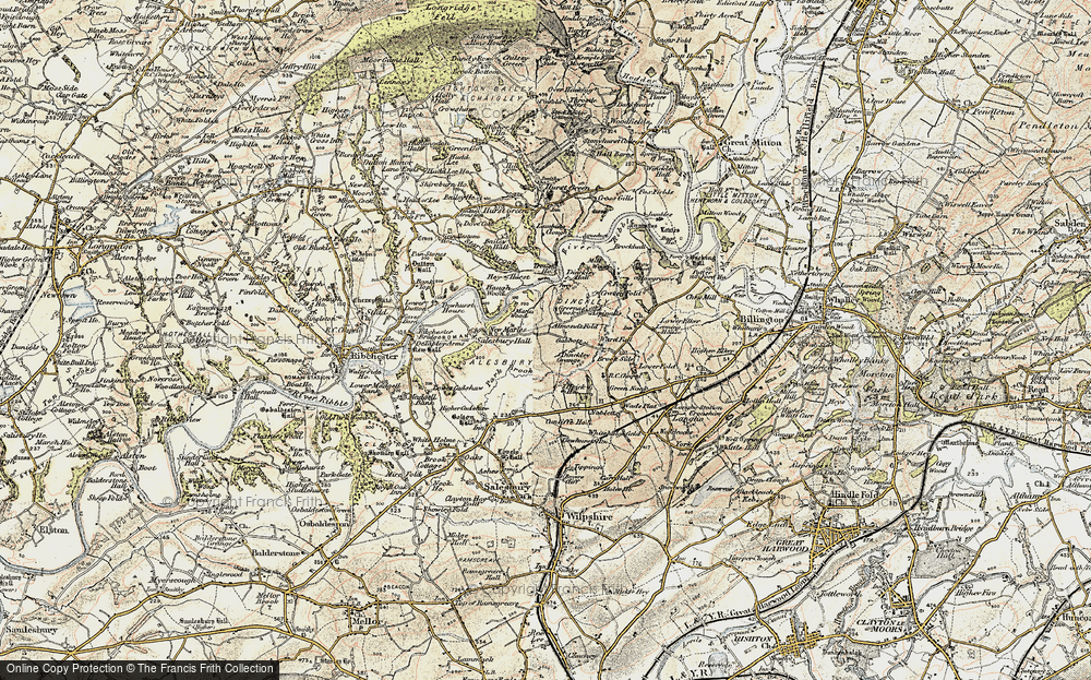 Old Lancashire Maps