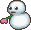 Sprite of Mr. Blizzard in Mario Party Advance