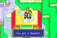 Screenshot of a Beanlet location in Mario & Luigi: Superstar Saga