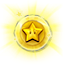 Sprite of a Grand Star Coin, from Puzzle & Dragons: Super Mario Bros. Edition.