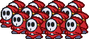 Sprite of the Shy Squad, from Paper Mario.