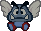 Sprite of a Paragloomba, from Paper Mario.