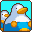 Sprite of Huffin Puffin's icon in Mario Party Advance