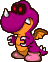 Sprite of Shroob Rex from the Mario & Luigi: Partners in Time game