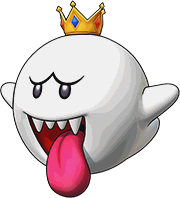 Sprite of King Boo's team image, from Puzzle & Dragons: Super Mario Bros. Edition.