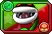 Sprite of Fire Piranha Plant's card, from Puzzle & Dragons: Super Mario Bros. Edition.