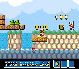 World 3-2 (Super Mario Bros. 3) from Super Mario All-Stars