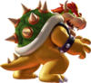 Artwork of Bowser in New Super Mario Bros. U