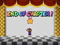 Mario freeing Mamar, the second Star Spirit in Paper Mario