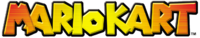 The Mario Kart logo styled with the classic design, used until Mario Kart Arcade GP 2