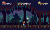 The first Shayde in the beginning of Chapter 7-1 in Super Paper Mario