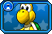 Sprite of Green Koopa Troopa's card, from Puzzle & Dragons: Super Mario Bros. Edition.