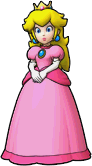 Sprite of Peach, from Puzzle & Dragons: Super Mario Bros. Edition.