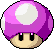Sprite of a 2 UP in Mario vs. Donkey Kong