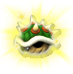 Sprite of a Grand Bowser's Shell, from Puzzle & Dragons: Super Mario Bros. Edition.