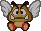 Sprite of a Paragoomba, from Paper Mario.