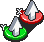 Jump action icon from Mario & Luigi: Partners in Time