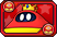 Sprite of King Red Coin Coffer's card, from Puzzle & Dragons: Super Mario Bros. Edition.