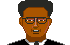 Mayor O. K. Leeder sprite from Mario is Missing! CD-ROM Deluxe