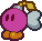 Bombette from Paper Mario.