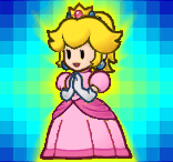 Peach with Ponytail