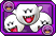 Sprite of Boo Trio's card, from Puzzle & Dragons: Super Mario Bros. Edition.