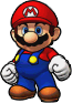 Sprite of Small Mario, from Puzzle & Dragons: Super Mario Bros. Edition.